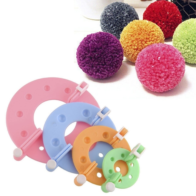 8PCS 4 Sizes Fluff Ball Weaver – Pom Pom Maker Tool Bewertung und Preis
