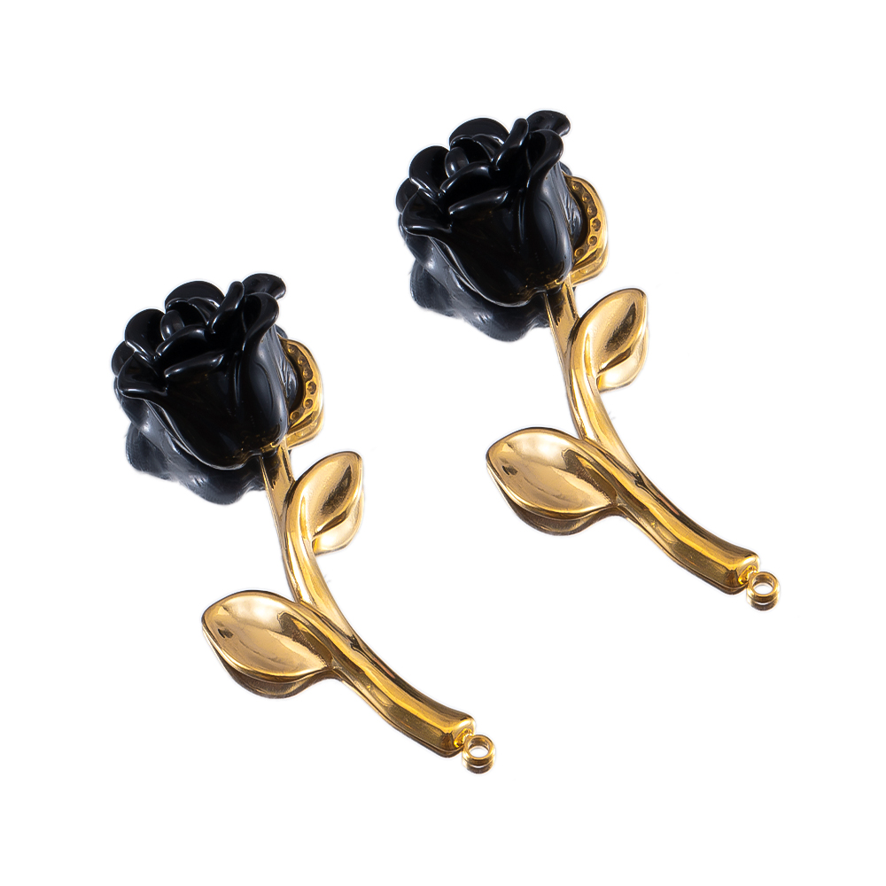 2pcs Stainless Steel Flower Cr – Embellishment Crafts Bewertung und Preis