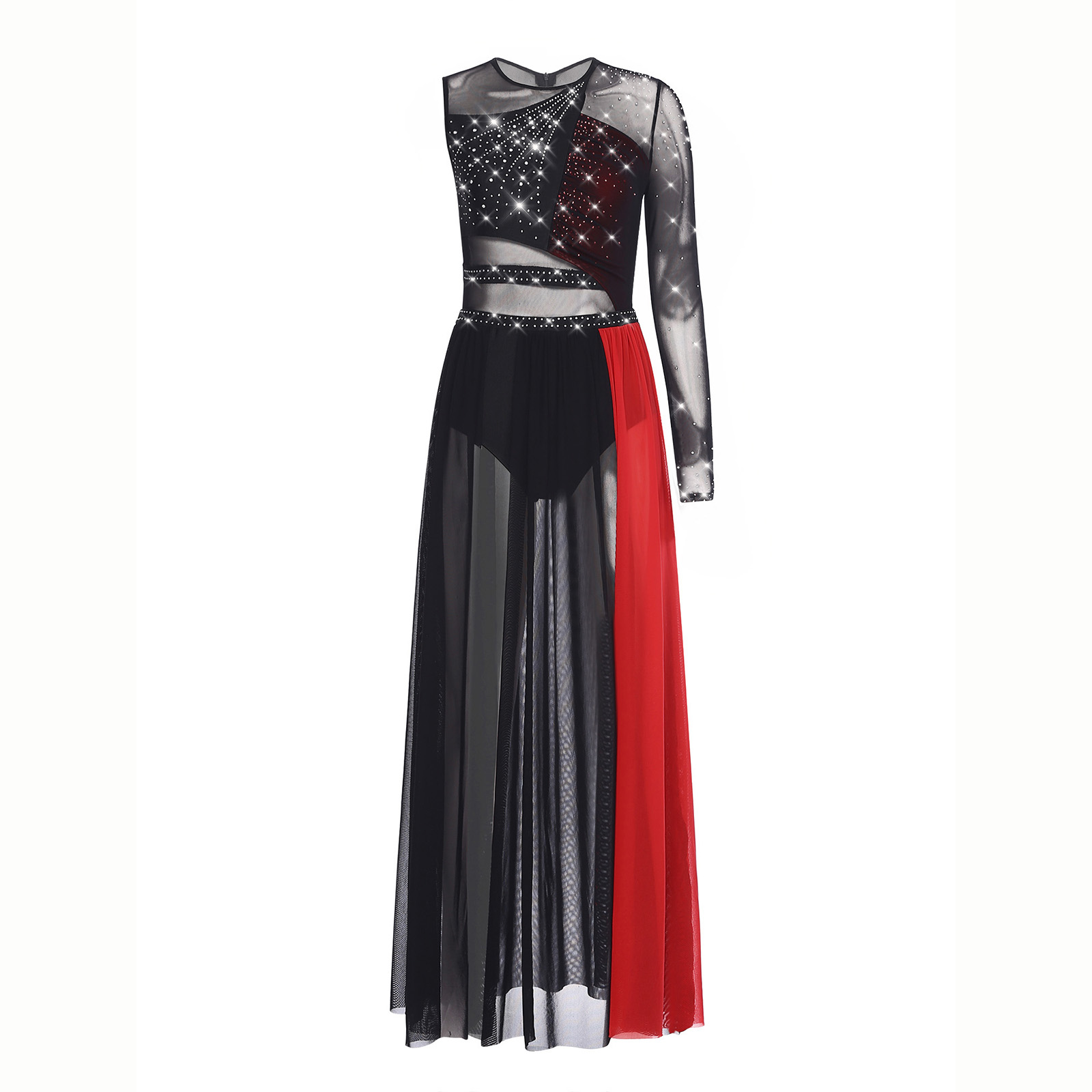 Women Lyrical Dance Costume Rh – Rhinestone Banding Trim Bewertung und Preis