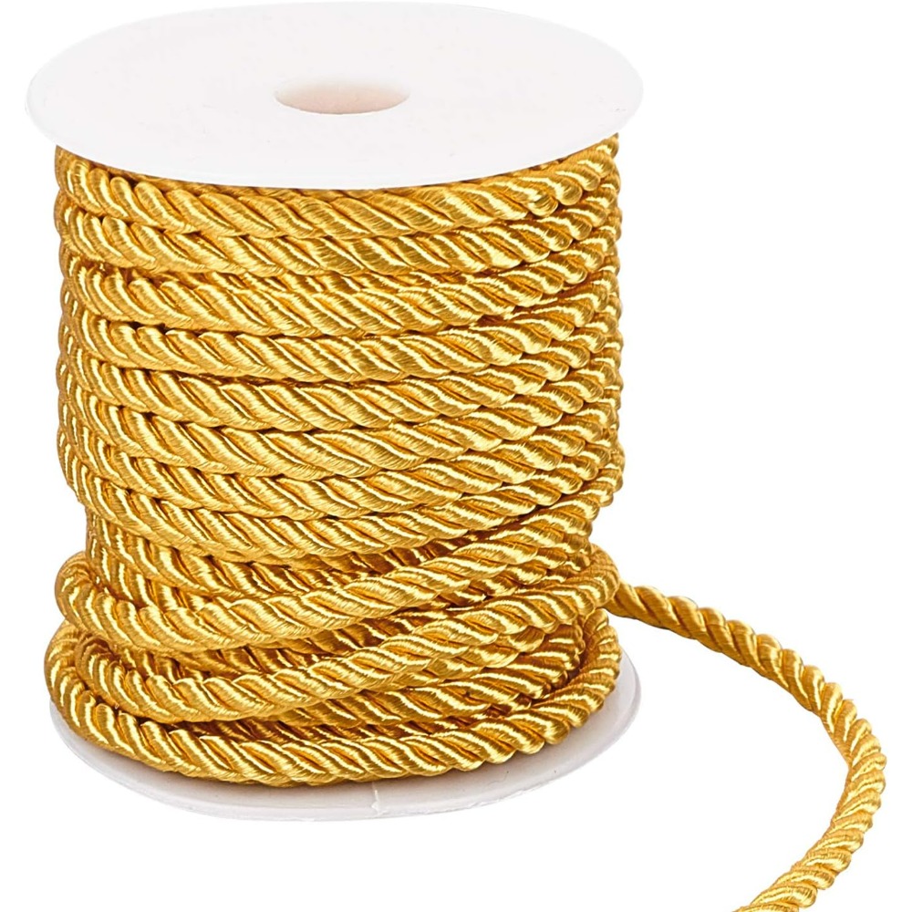 1 Roll 59 Feet Gold Cord 5mm T – Cord Trim Twisted Bewertung und Preis