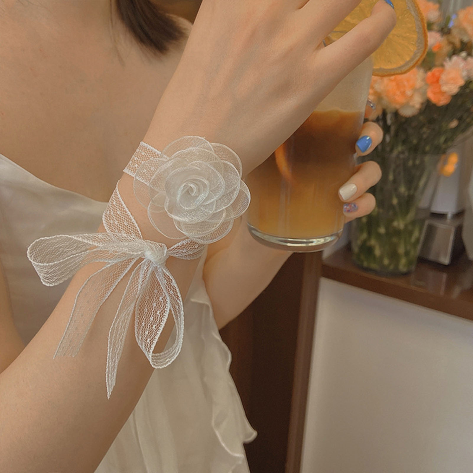Lace Ribbon Tie Headband With  – Lace Ribbon Trim Bewertung und Preis