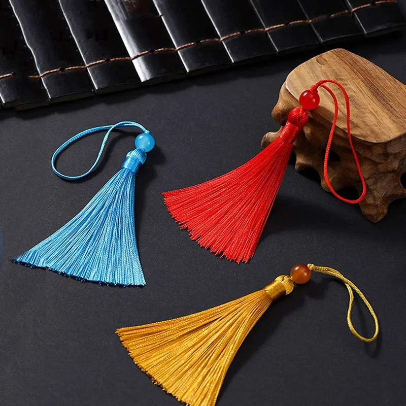 10/5Pcs Polyester Silk Tassel  – Beaded Trim Fringe Bewertung und Preis