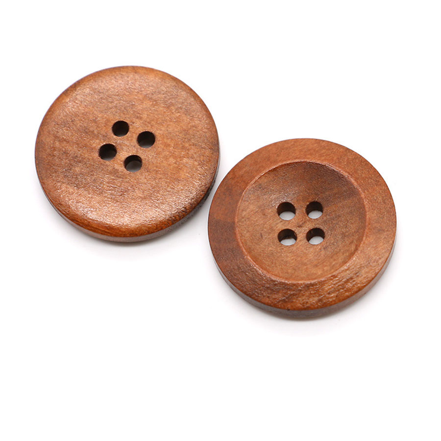 10pcs 18mm Round Wooden Button – Embellishments For Scrapbooking Bewertung und Preis