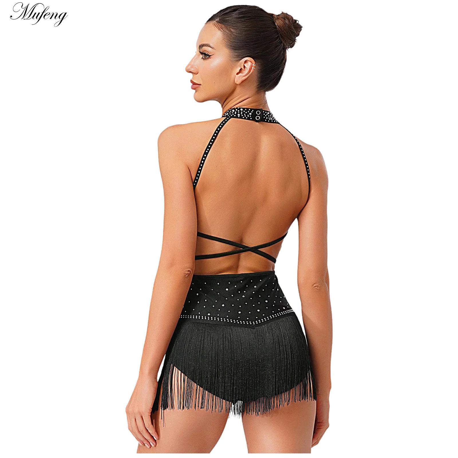 Women Dance Rhythmic Dresses S – Rhinestone Banding Trim Bewertung und Preis