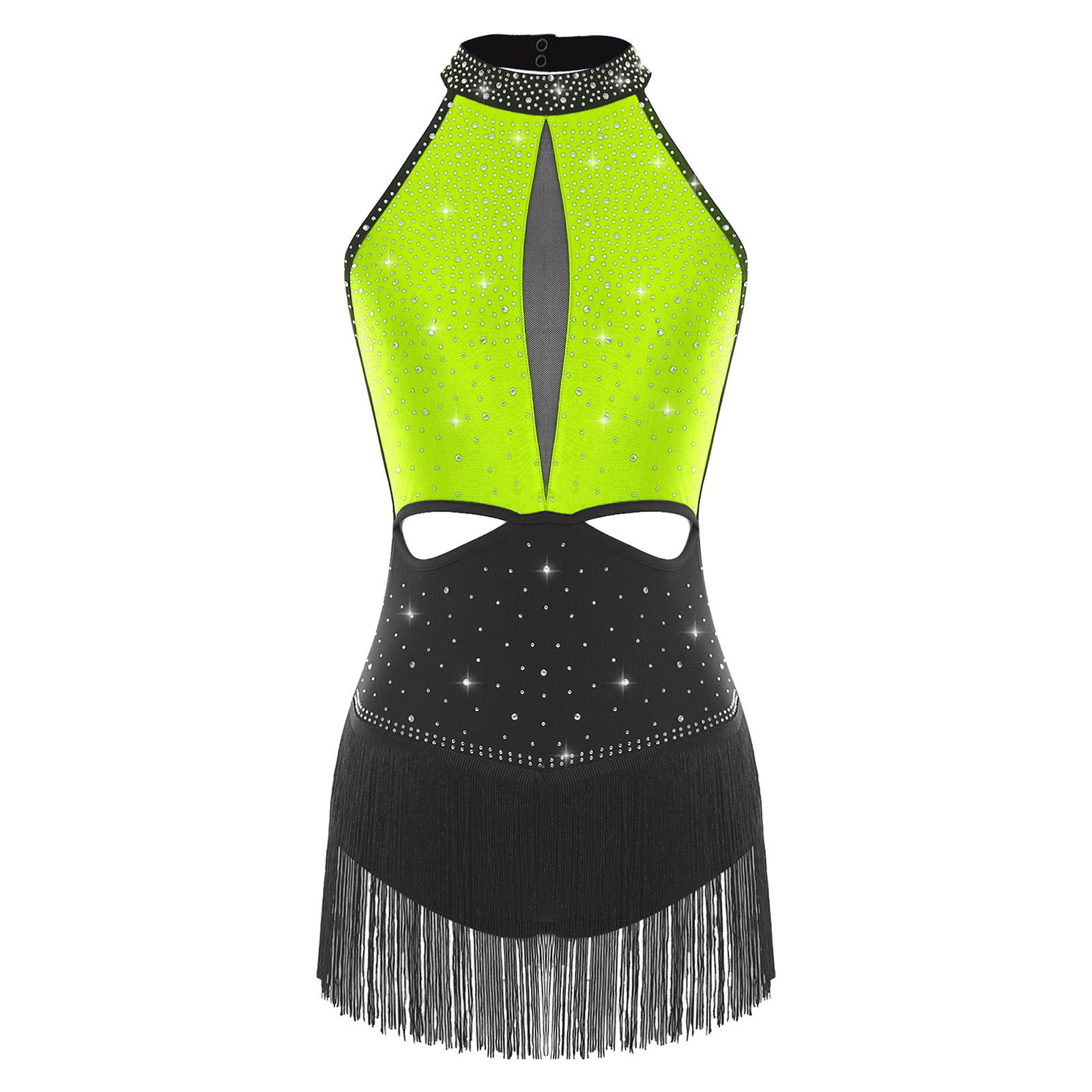 Women Dance Rhythmic Dresses S – Rhinestone Banding Trim Bewertung und Preis