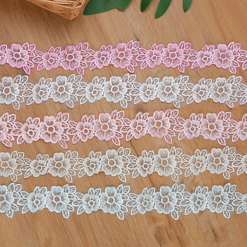 5CM Width Embroidered Organza  – Lace Ribbon Trim Bewertung und Preis
