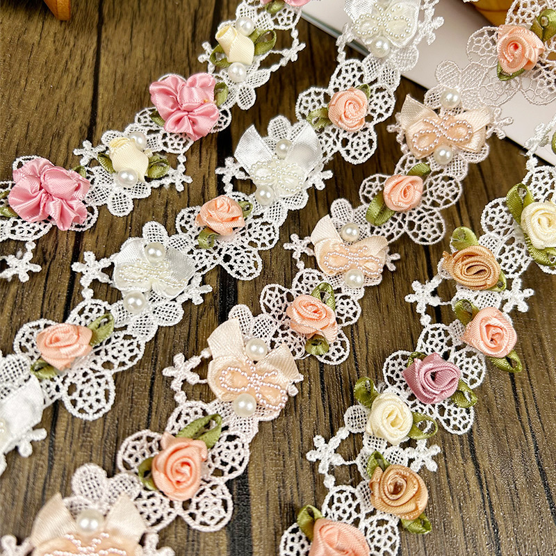 44/50cm 3D Flower Lace Trim Ap – Lace Ribbon Trim Bewertung und Preis