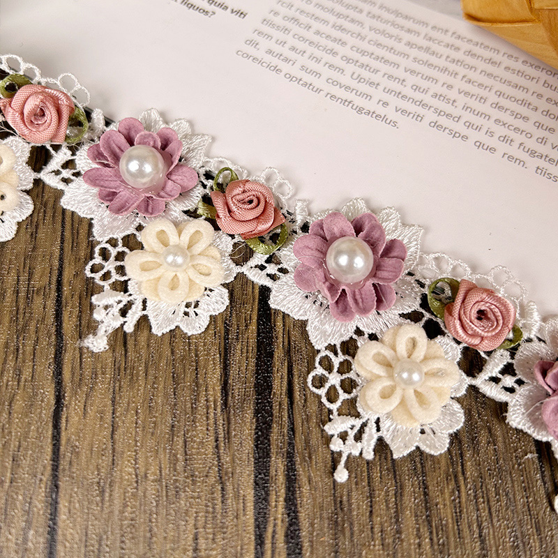 44/50cm 3D Flower Lace Trim Ap – Lace Ribbon Trim Bewertung und Preis