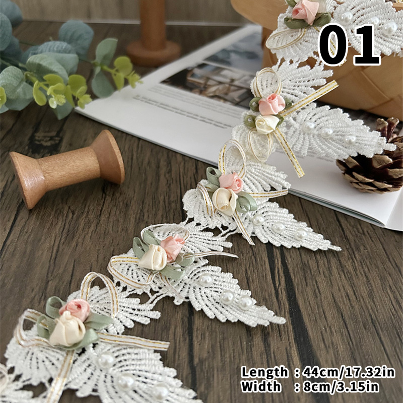 44/50cm 3D Flower Lace Trim Ap – Lace Ribbon Trim Bewertung und Preis