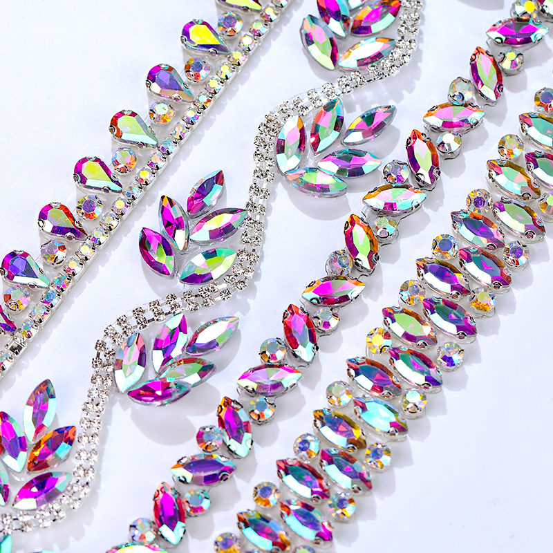 QIAO Rhinestone Trim Crystal A – Crystal Mesh Fabric Bewertung und Preis