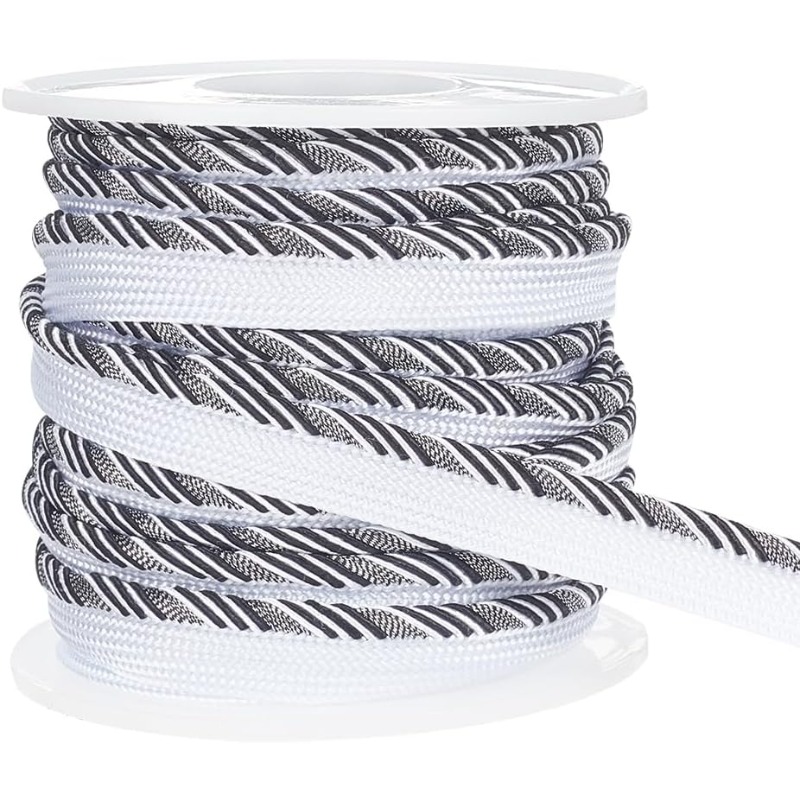 10 Yard Black Twisted Lip Cord – Cord Trim Twisted Bewertung und Preis