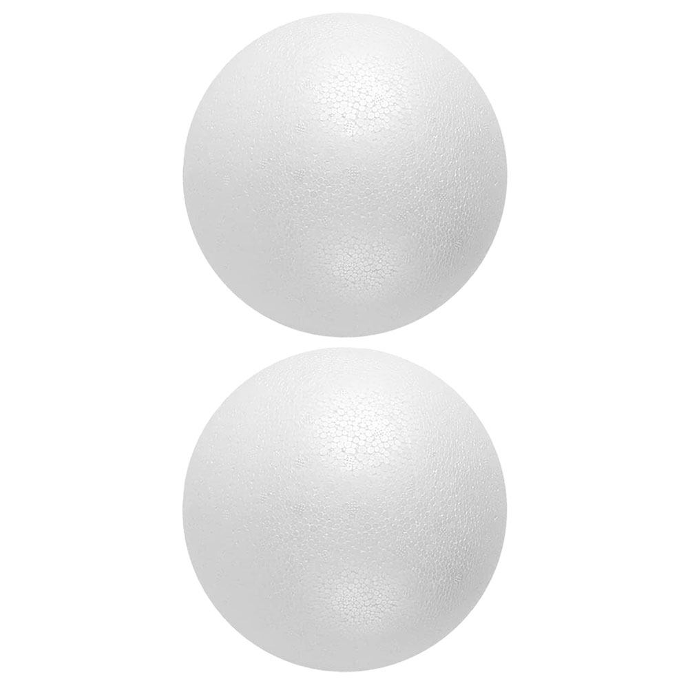 2Pcs Round Foam Spheres Lightw – Embellish Craft Bewertung und Preis