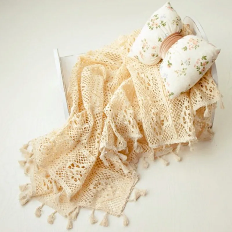 Newborn Photography Props Phot – Tassel Fringe Trim Bewertung und Preis