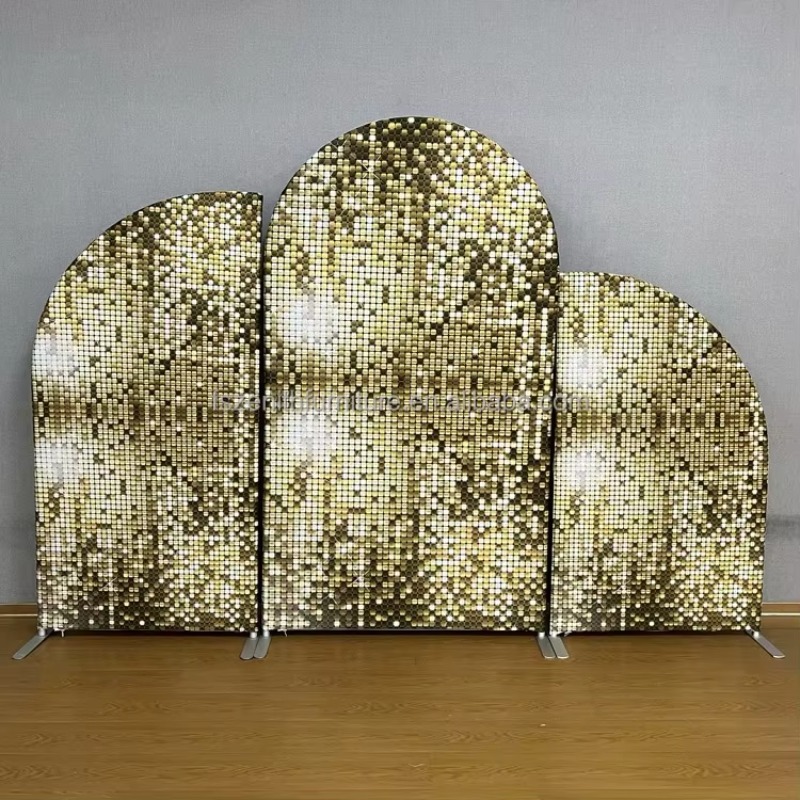Wedding banquet special sequin – Sequin Fabric Panel Bewertung und Preis