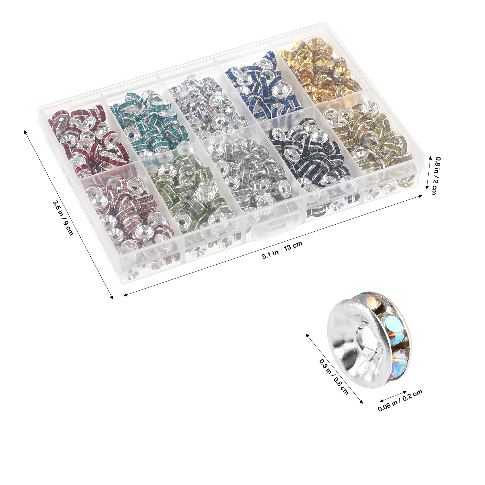 700Pcs Water Drill Bead Set Sh – Embellish Craft Bewertung und Preis