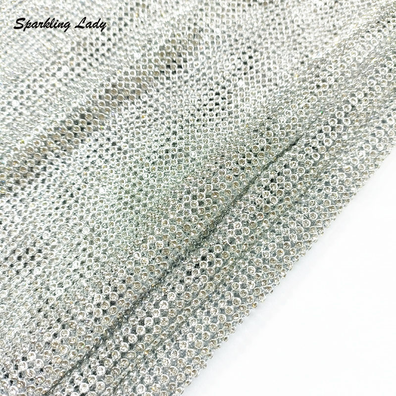 3MM Fashion Metal Rhinestone F – Crystal Mesh Fabric Bewertung und Preis