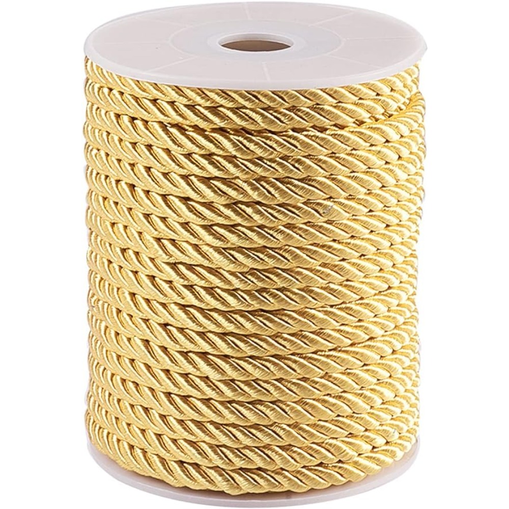 5mm 18 Yards Twisted Gold Rope – Cord Trim Twisted Bewertung und Preis