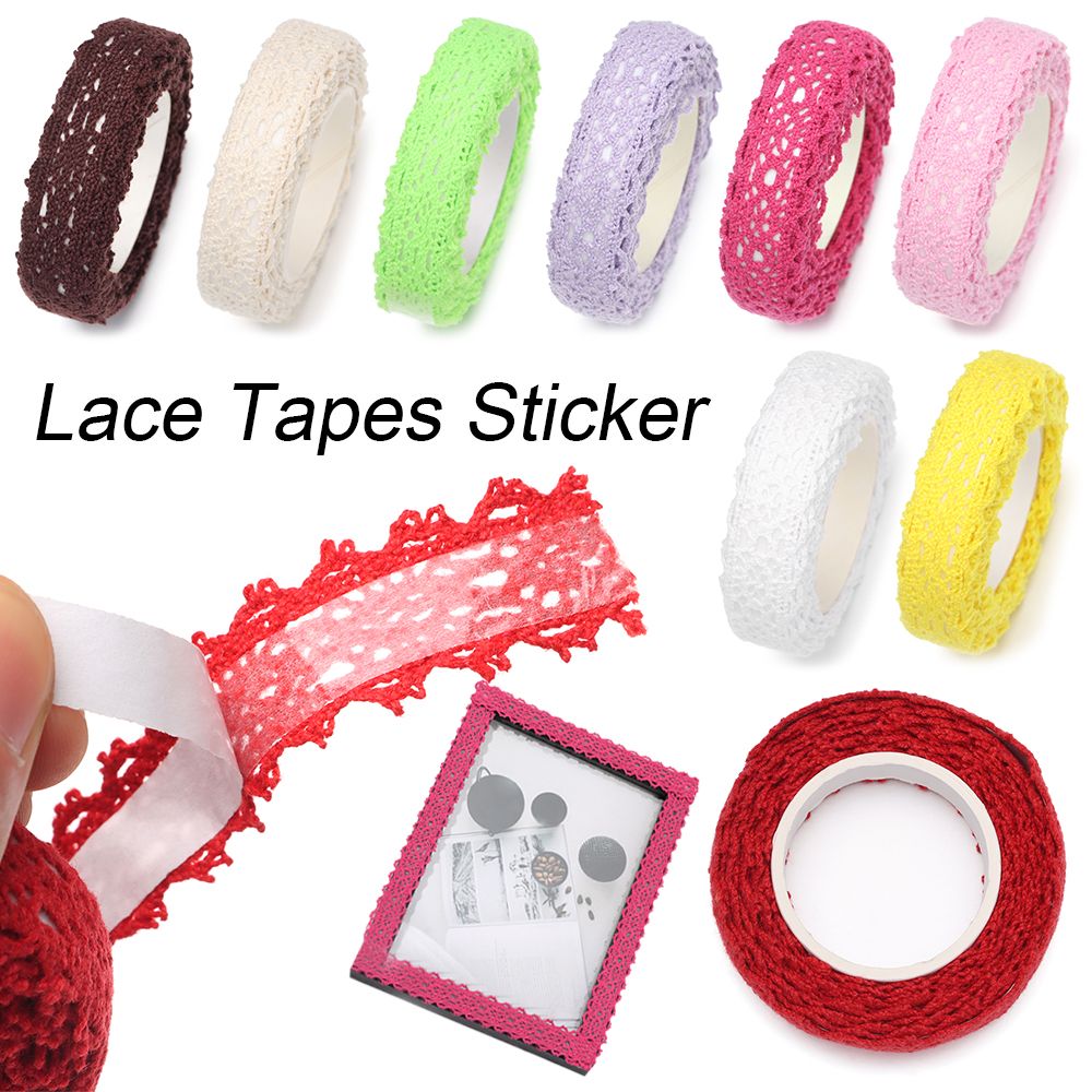 2Yards/pc Lace Tapes Sticker S – Lace Ribbon Trim Bewertung und Preis