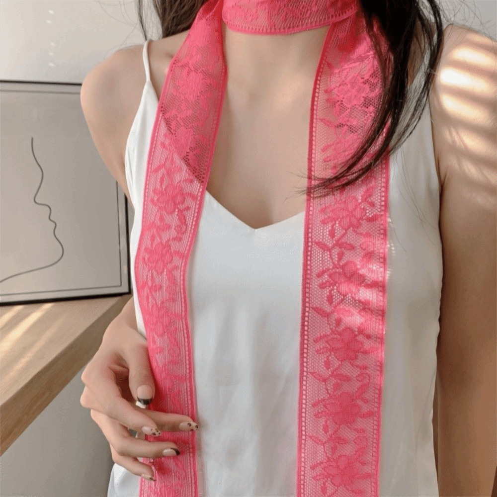 Stylish Floral Lace Printed Sc – Lace Ribbon Trim Bewertung und Preis
