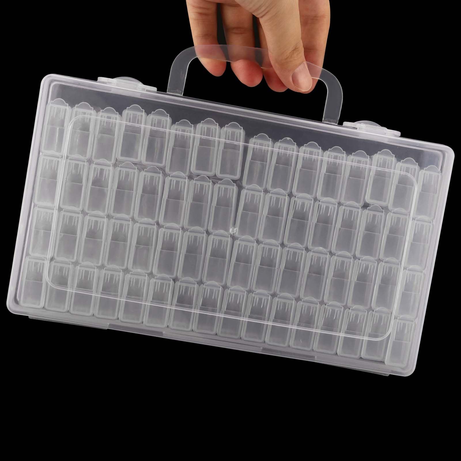 1/2/3/4Pack 64gird Diamond Pai – Craft Embellishment Storage Bewertung und Preis