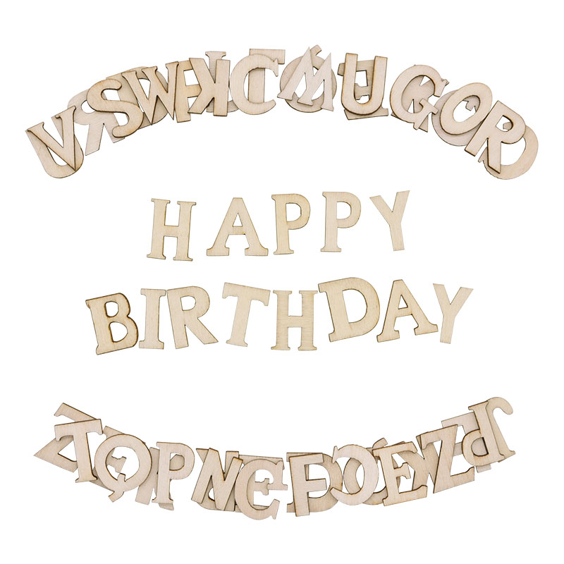 100pcs Letters Wooden Alphabet – Embellishments For Scrapbooking Bewertung und Preis