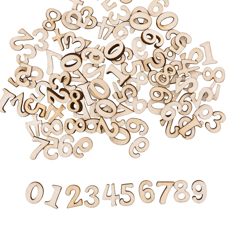 100pcs Letters Wooden Alphabet – Embellishments For Scrapbooking Bewertung und Preis