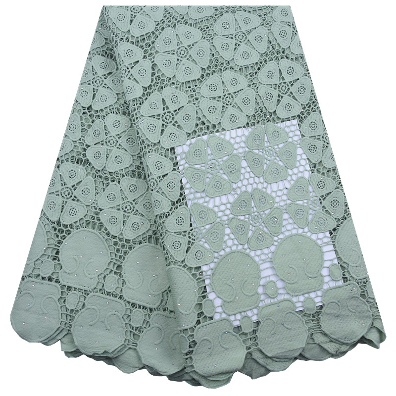 African Guipure Lace Fabric Wi – Crystal Mesh Fabric Bewertung und Preis
