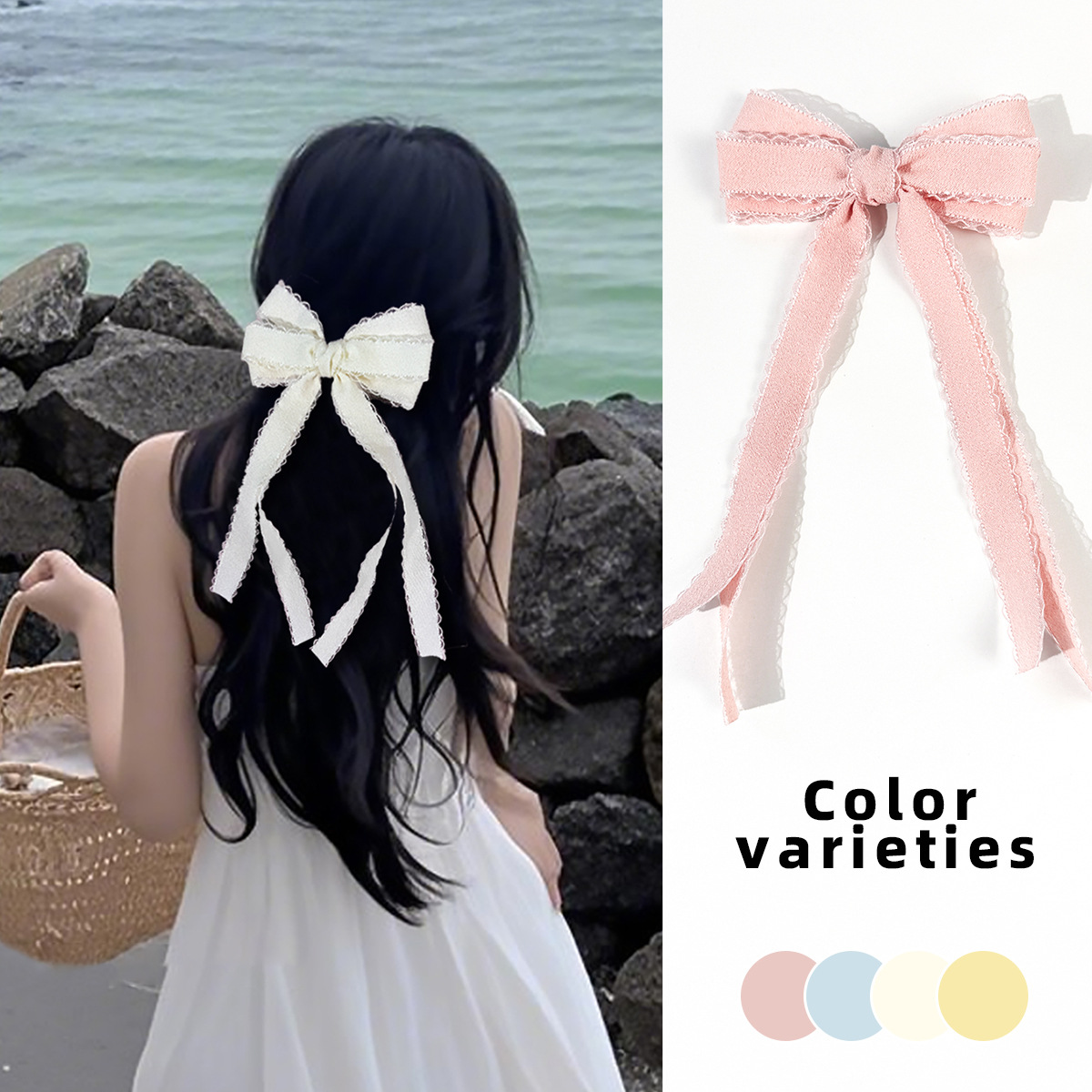 Bulk 20pc Long Tassel Hair Cli – Lace Ribbon Trim Bewertung und Preis