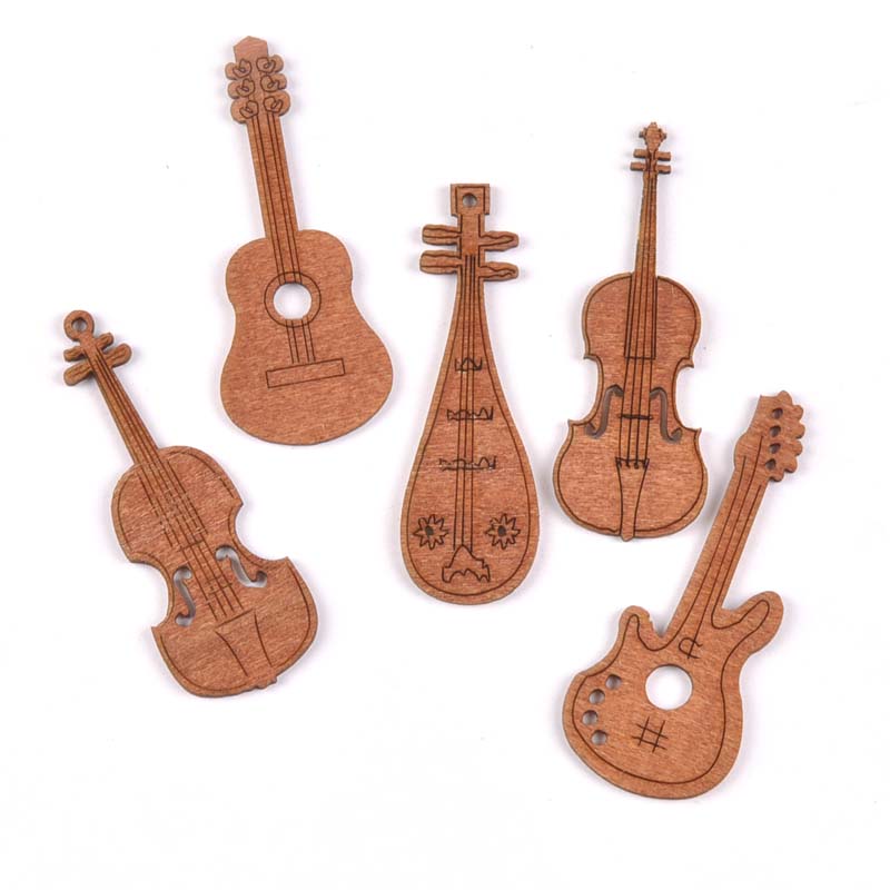 20Pcs/set Wood Handicraft guit – Embellishments For Scrapbooking Bewertung und Preis