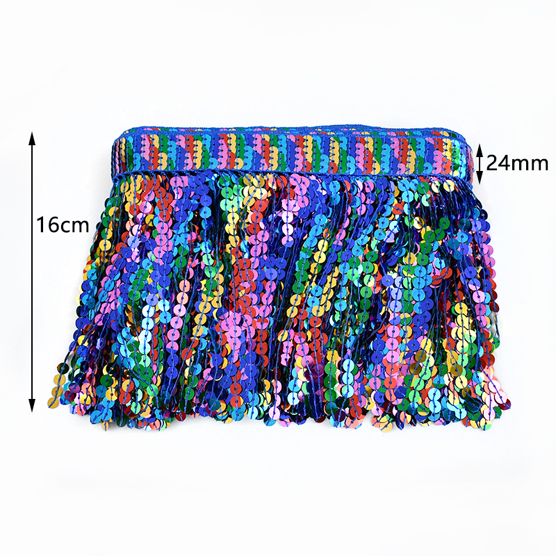 5/10Yards Sequin Fringe Tassel – Beaded Trim Fringe Bewertung und Preis