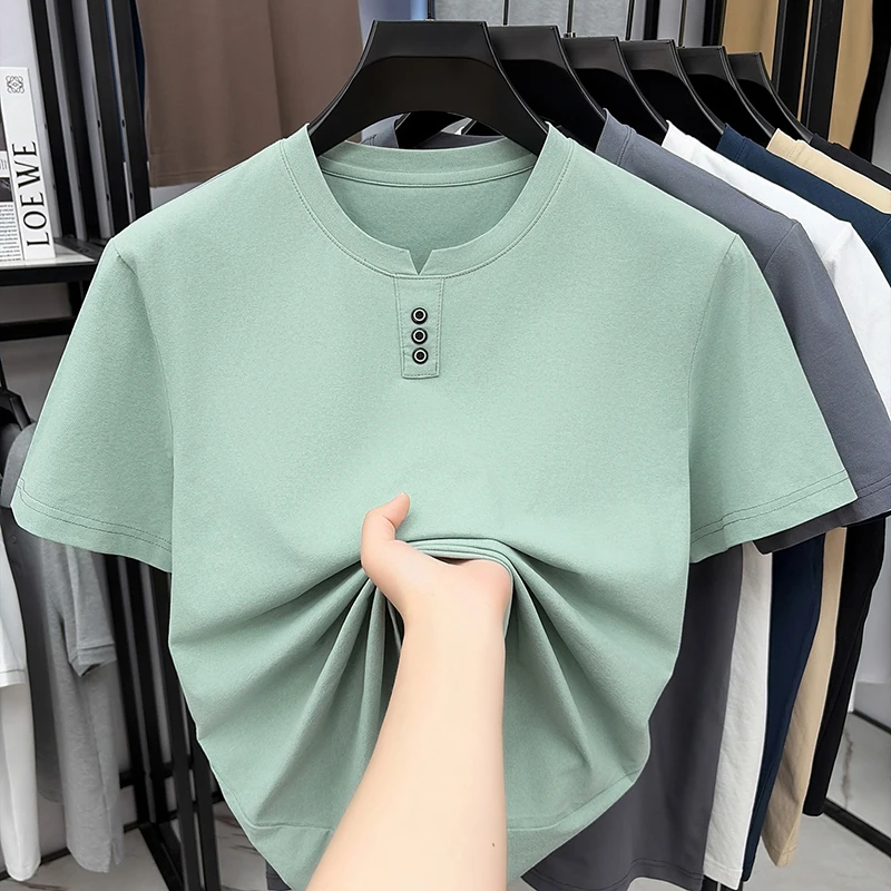 Mens Casual Henley Neck T Shir – Embellish Knit Bewertung und Preis