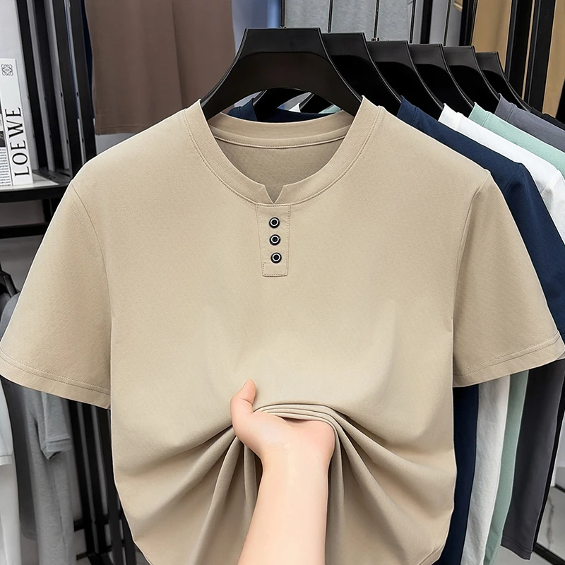 Mens Casual Henley Neck T Shir – Embellish Knit Bewertung und Preis