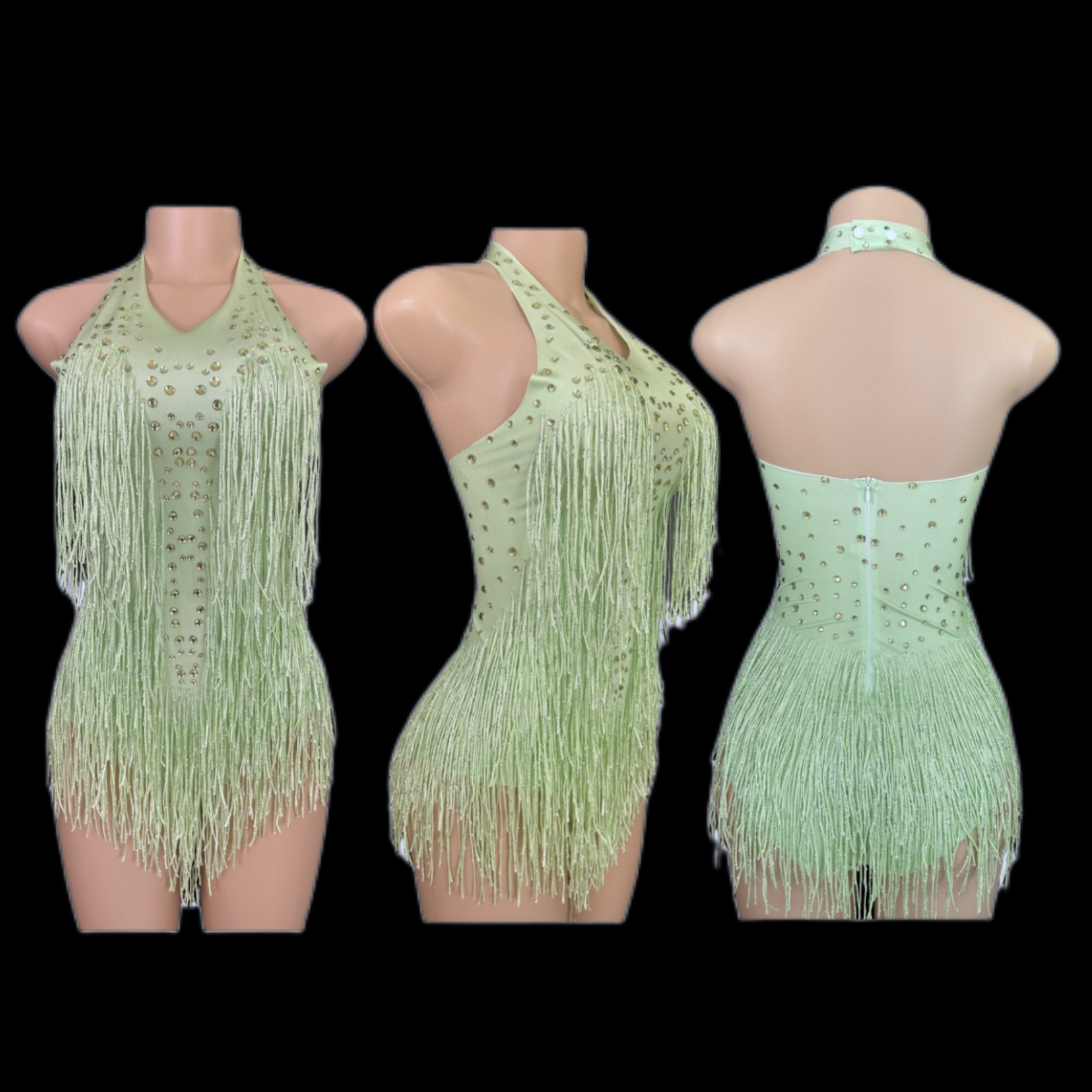Sparkly Rhinestones Fringe Bod – Rhinestone Banding Trim Bewertung und Preis