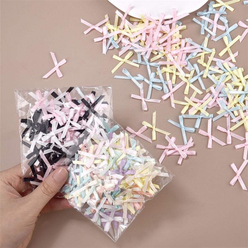 100Pcs 3mm Ribbons Mini Satin  – Christmas Craft Embellishment Bewertung und Preis