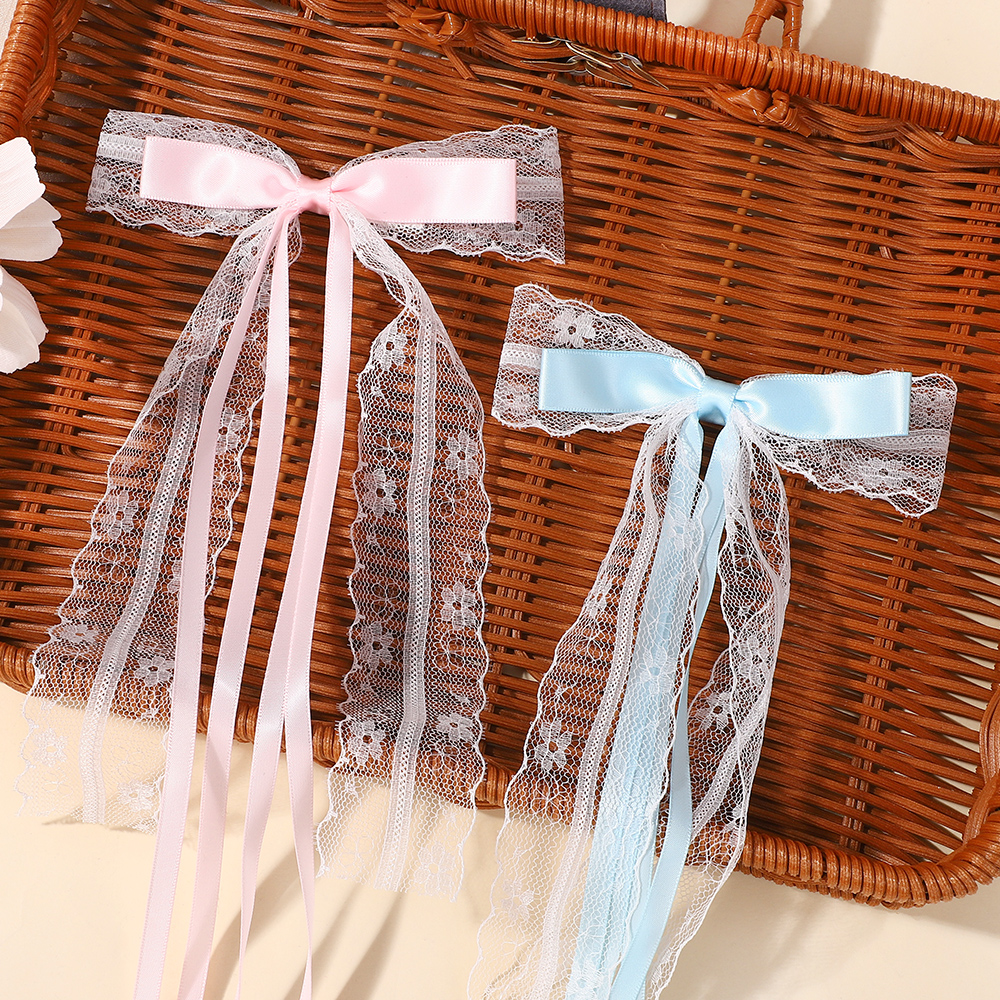 Korean Style Pink Blue Lace Bo – Tassel Fringe Trim Bewertung und Preis