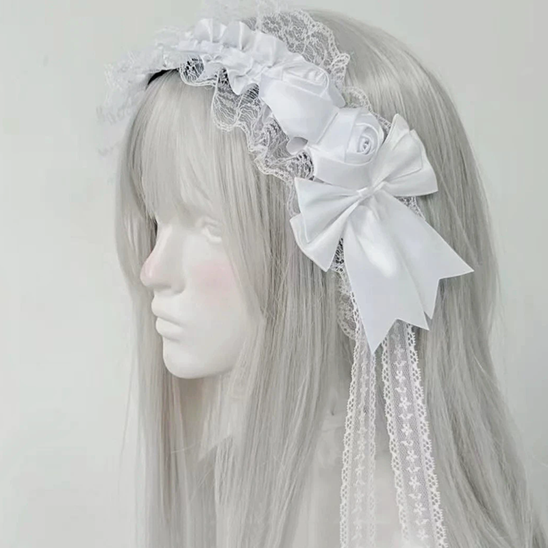 Gothic Lolita Lace Headbands f – Tassel Fringe Trim Bewertung und Preis