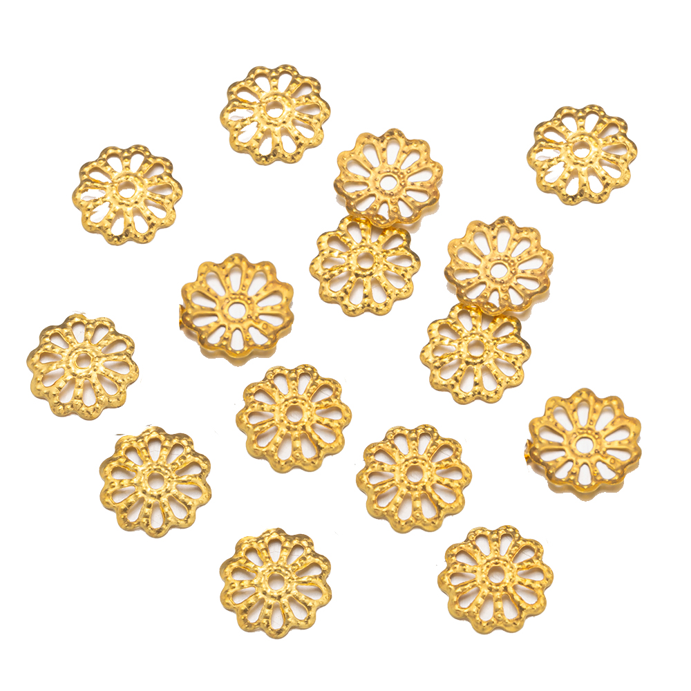 200pcs 7/9mm Filigree Flower H – Embellishment Crafts Bewertung und Preis