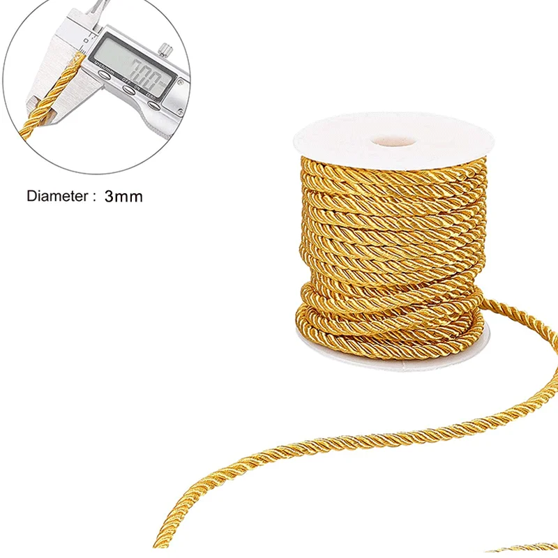 3mm 10m Twisted Cord Rope Trim – Cord Trim Twisted Bewertung und Preis
