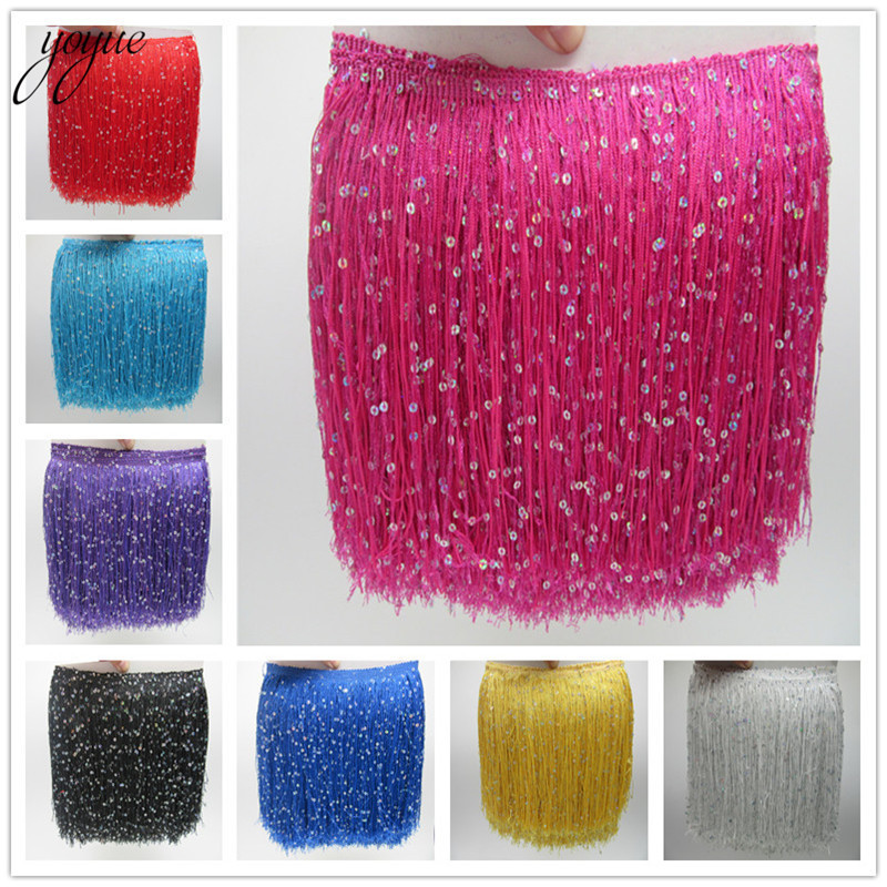 YOYUE 1Yard 20CM Long Polyeste – Beaded Trim Fringe Bewertung und Preis