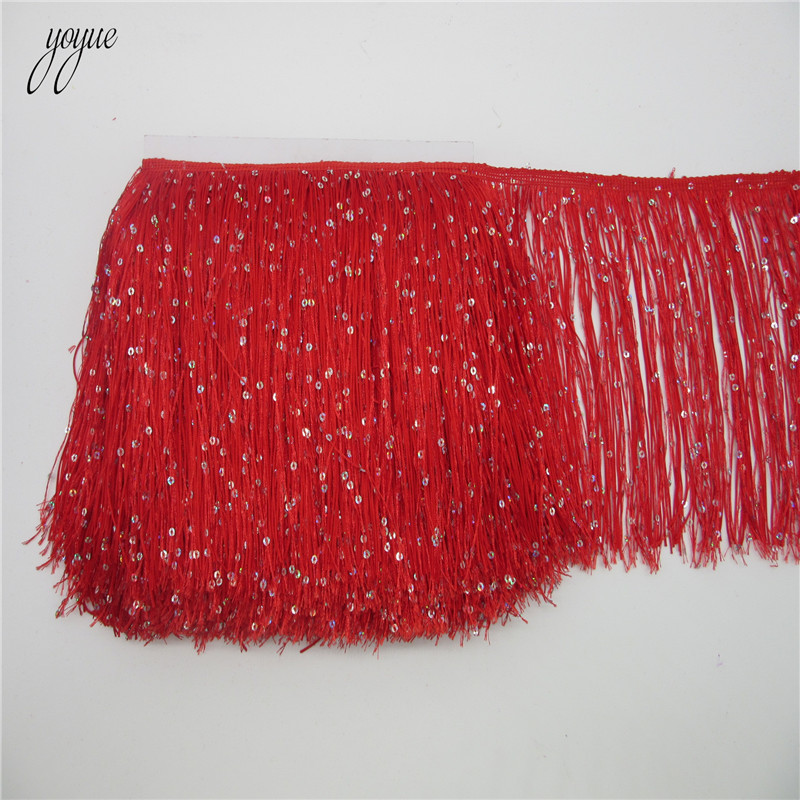 YOYUE 1Yard 20CM Long Polyeste – Beaded Trim Fringe Bewertung und Preis