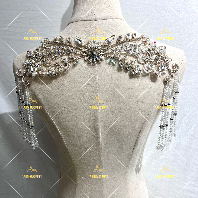 Hand Beaded Fringe Trim with P – Beaded Trim Fringe Bewertung und Preis