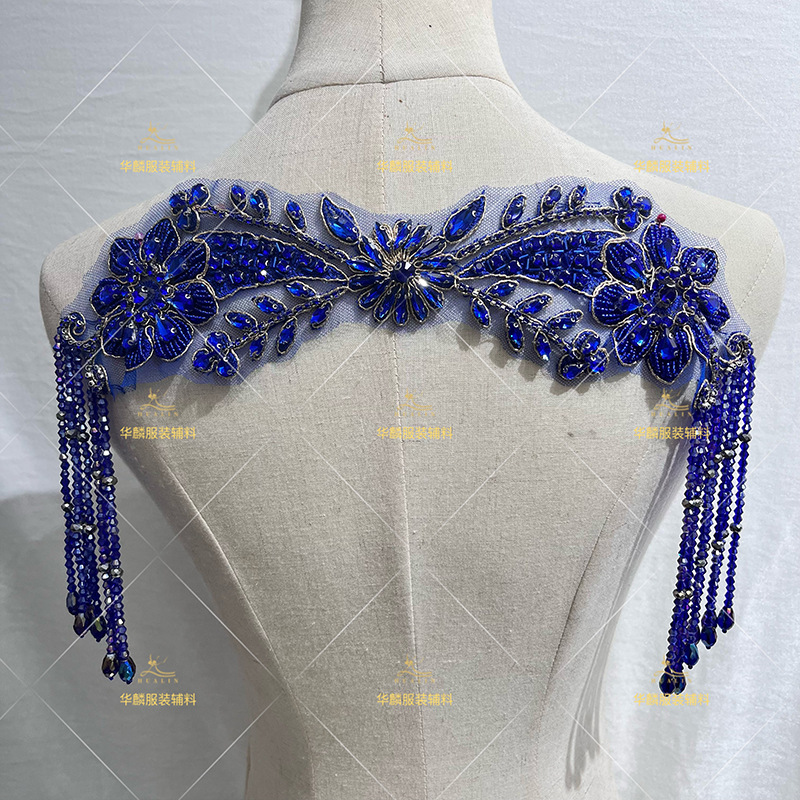 Hand Beaded Fringe Trim with P – Beaded Trim Fringe Bewertung und Preis