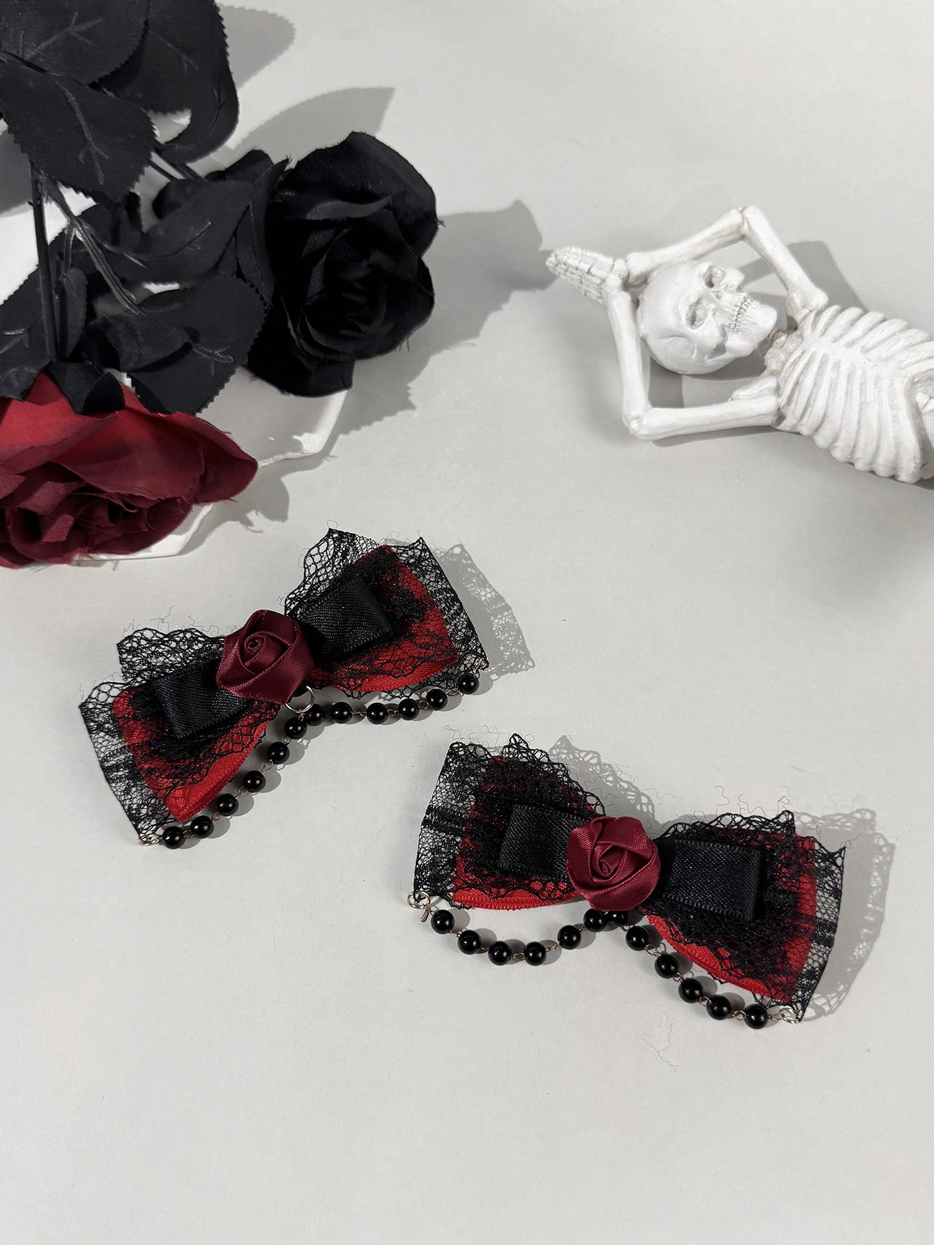 2-piece Gothic style lace ribb – Lace Ribbon Trim Bewertung und Preis