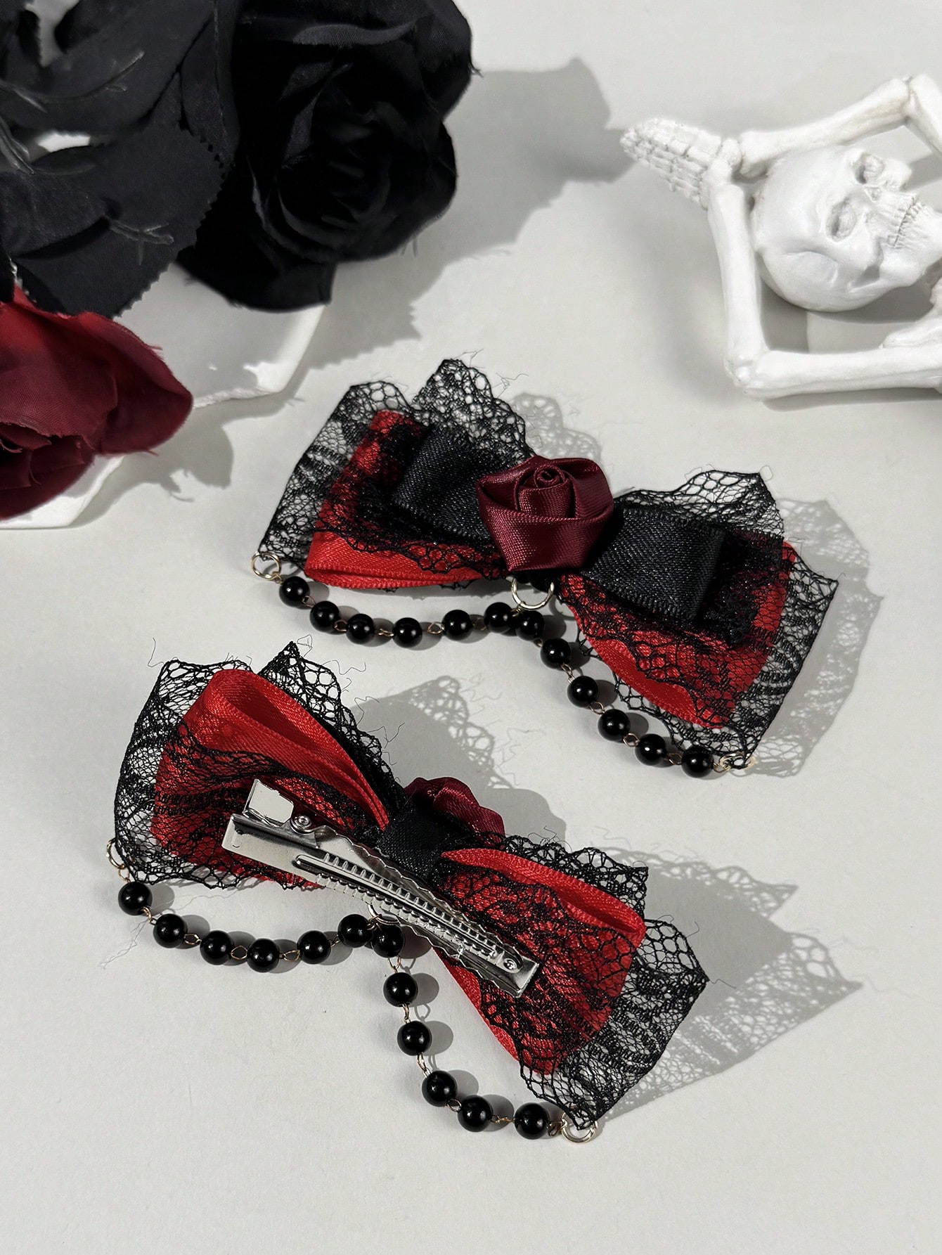 2-piece Gothic style lace ribb – Lace Ribbon Trim Bewertung und Preis