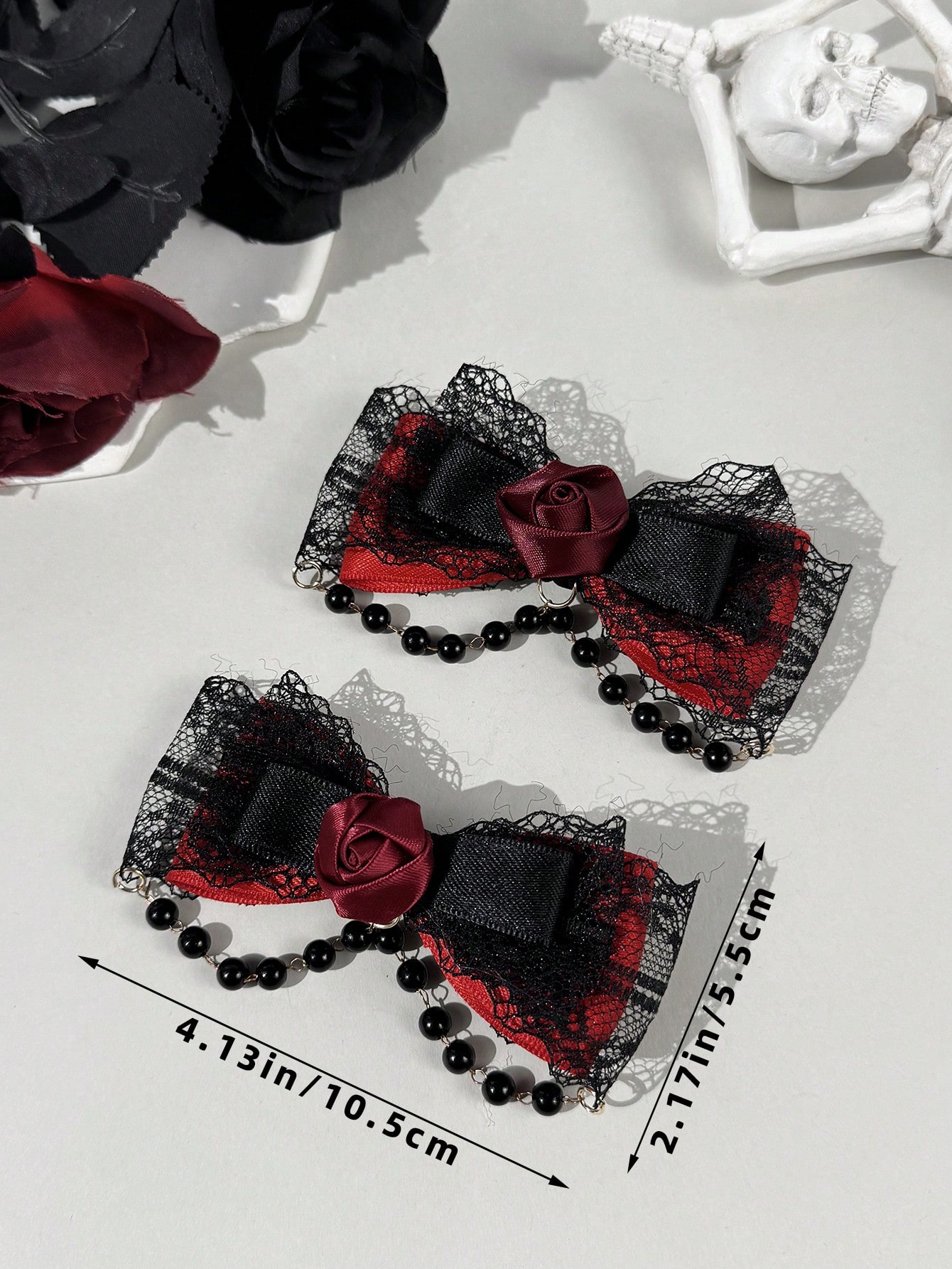 2-piece Gothic style lace ribb – Lace Ribbon Trim Bewertung und Preis