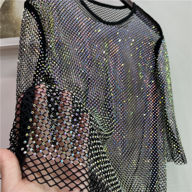ColorShiny Diamonds  Electric  – Crystal Mesh Fabric Bewertung und Preis