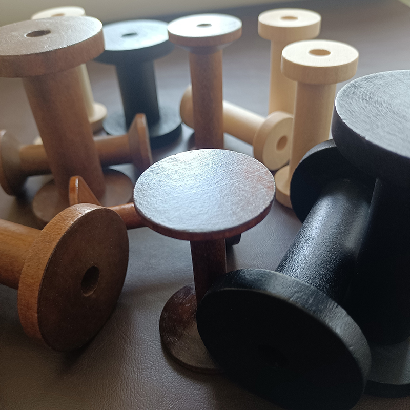 10Pcs/Set Vintage Natural Wood – Organza Ribbon Spool Bewertung und Preis
