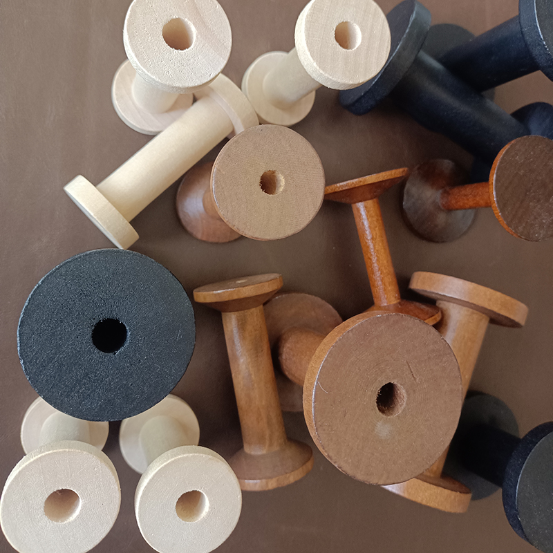 10Pcs/Set Vintage Natural Wood – Organza Ribbon Spool Bewertung und Preis