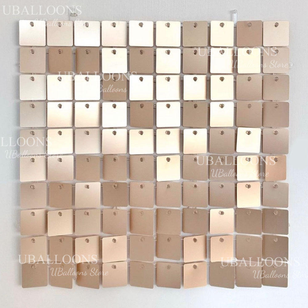 Matte Beige Gold Shimmer Sequi – Sequin Fabric Panel Bewertung und Preis