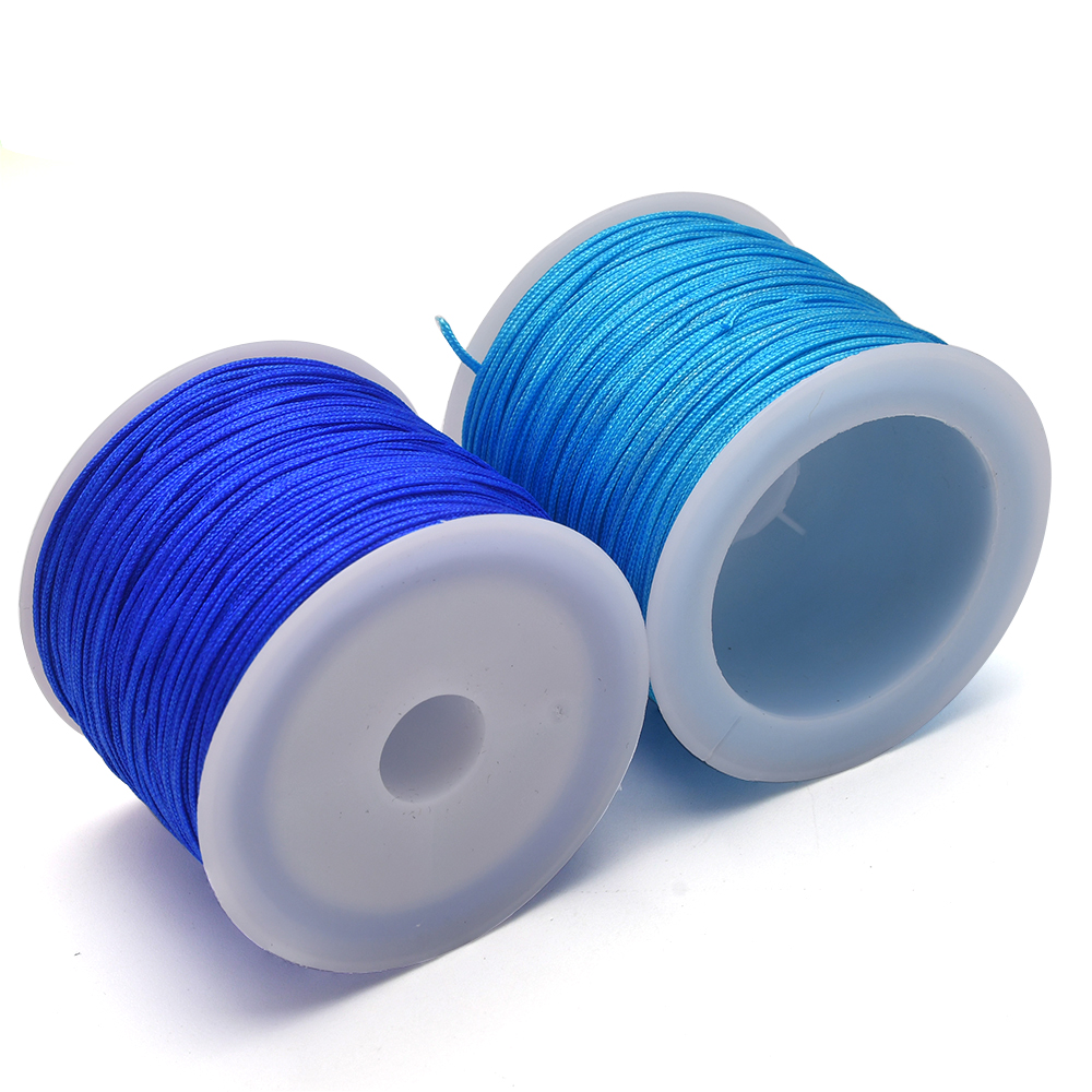 50Yds 0.8mm Crafts Nylon Cord  – Beaded Trim Fringe Bewertung und Preis